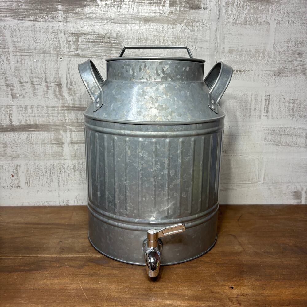 Galvanized Drink Dispenser